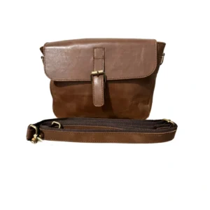 Leather Crossbody Bag - Bold Style