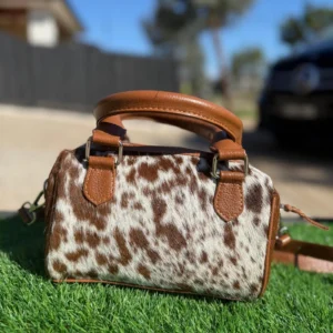 TT cowhide crossbody bag for women – western style