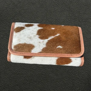 Leather Lovers Cowhide Women Flip Hand Wallet | Genuine Napa Leather in Australia