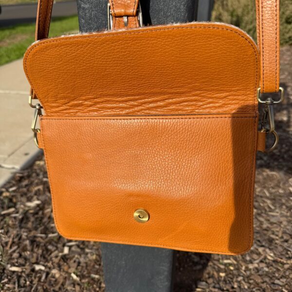 Slim Crossbody Bag Cowhide (New Style) - Image 2