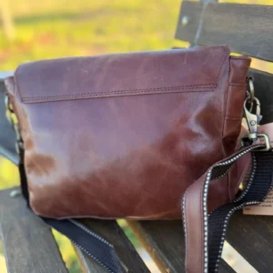 Leather Crossbody Bag - Bold Style