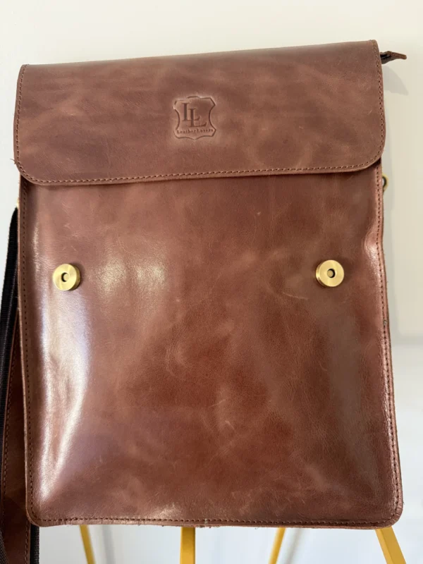 Slim Fit Laptop Bag – Sleek & Functional Cow Nappa Leather - Image 2