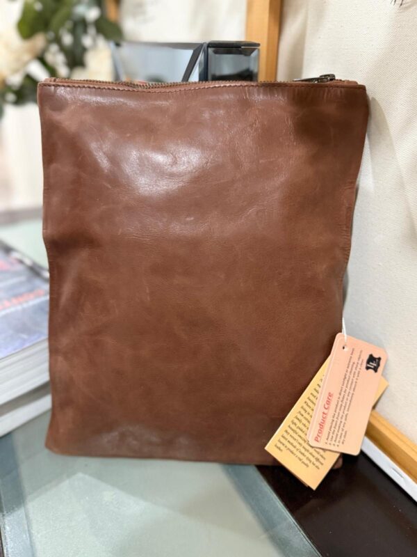 Leather travel Hand Pouch