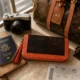 Cowhide Women’s Hand Wallet (Without Mirror) - Choclate Brown