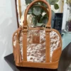 Cowhide Classic Tote Bag