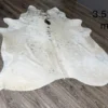 Brazilian White Cowhide Rug