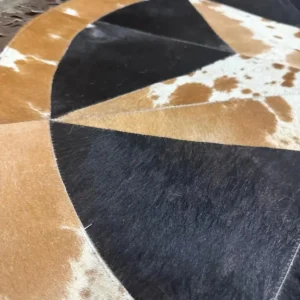 Personalized Cowhide Handmade Christmas Tree Skirt | Holiday Design