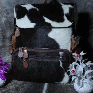 Cowhide Nappy Bag – Genuine Companion For Mum's Cowhide Diaper Bag