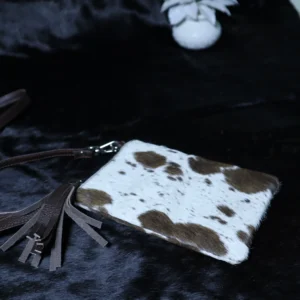 Cowhide Mobile Pouch – Long Crossbody Phone Bag