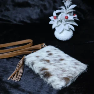 Cowhide Mobile Pouch – Long Crossbody Phone Bag