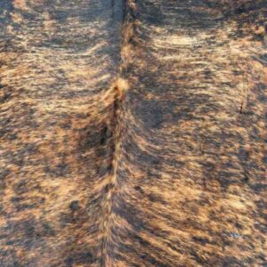 500+ Premium Brazilian Smoky Tiger Cowhide Rug ~ 3.51 m²