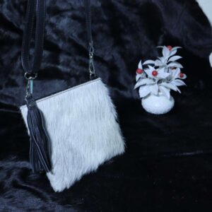 Phone Crossbody Case Cowhide Handmade Mobile Pouch