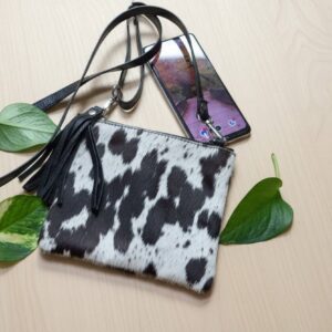 cowhide phone case