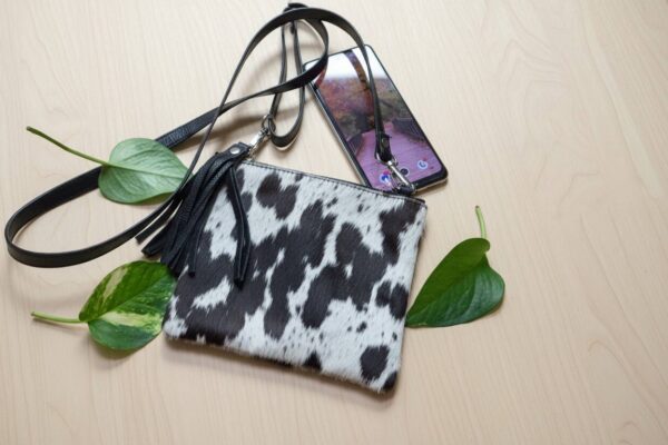 cowhide phone case