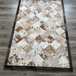 cowhide square rug