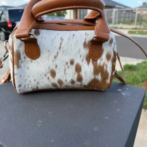 Hairy Clutch Bag Ladies – Cowhide Party Women's Handbag
