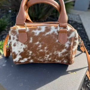 Hairy Clutch Bag Ladies – Cowhide Party Women's Handbag