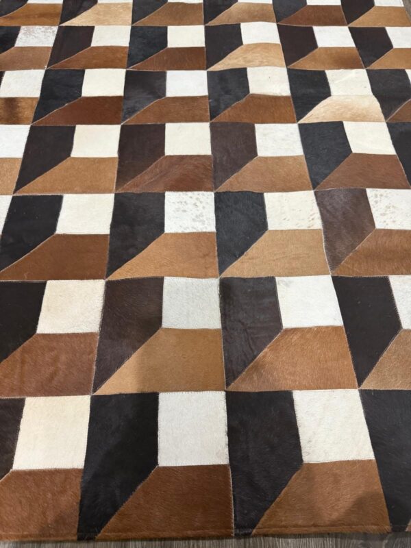 cowhide floor mat rug for home area
