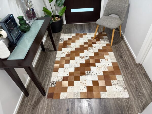 cowhide floor mat rug