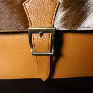 Slim Crossbody Bag Cowhide – Stylish Genuine Leather Bag for Women