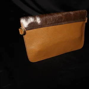 Slim Crossbody Bag Cowhide – Stylish Genuine Leather Bag for Women