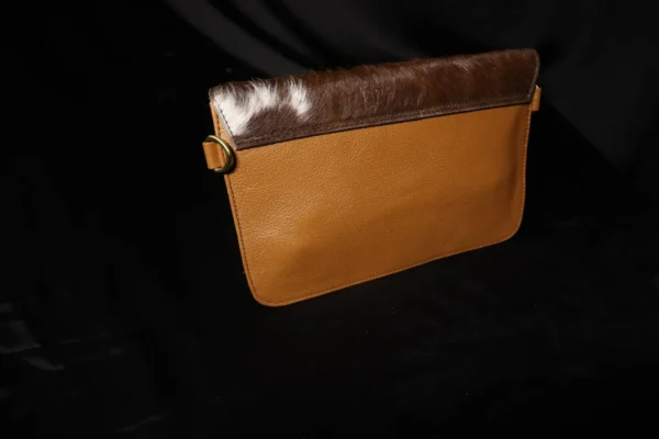 Slim Crossbody Bag Cowhide – Stylish Genuine Leather Bag for Women