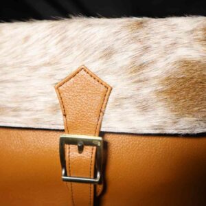 Slim Crossbody Bag Cowhide – Stylish Genuine Leather Bag for Women