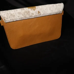 Slim Crossbody Bag Cowhide – Stylish Genuine Leather Bag for Women