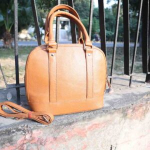 Classic Cowhide Tote Bag - Women Top Handle Handbag