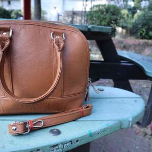 Classic Cowhide Tote Bag - Women Top Handle Handbag