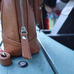 Classic Cowhide Tote Bag - Women Top Handle Handbag