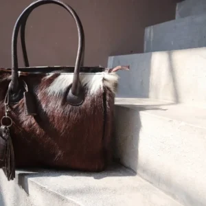 Cowhide Tote handbag