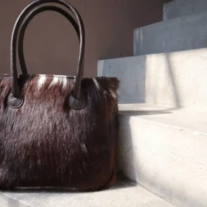 Cowhide Fine Tote Bag – Stylish Large Handbag for Women