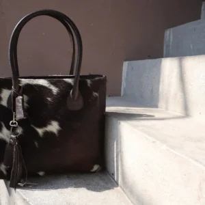 Cowhide Tote handbag