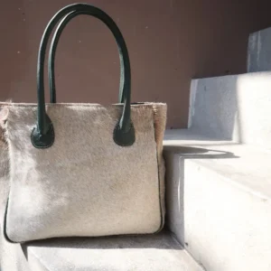 Cowhide Fine Tote Bag – Stylish Large Handbag for Women