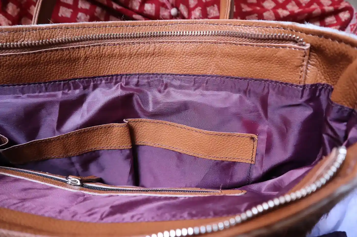 Cowhide Tote handbag