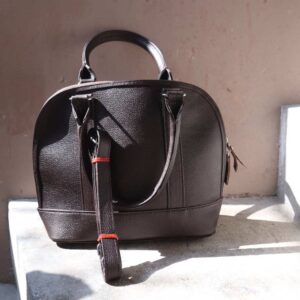 Classic Cowhide Tote Bag - Women Top Handle Handbag