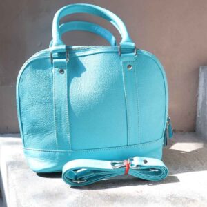 Classic Cowhide Tote Bag - Women Top Handle Handbag