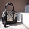 cowhide ladies purse woman tote western