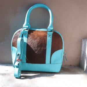 cowhide ladies purse woman tote western
