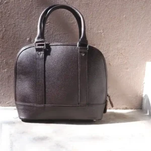 Classic Cowhide Tote Bag - Women Top Handle Handbag