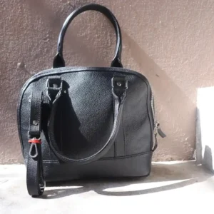 Classic Cowhide Tote Bag - Women Top Handle Handbag