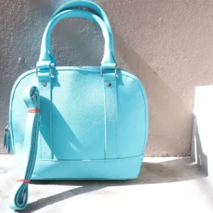 Classic Cowhide Tote Bag - Women Top Handle Handbag