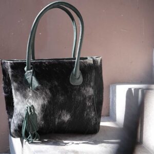 Cowhide Fine Tote Bag – Stylish Large Handbag for Women