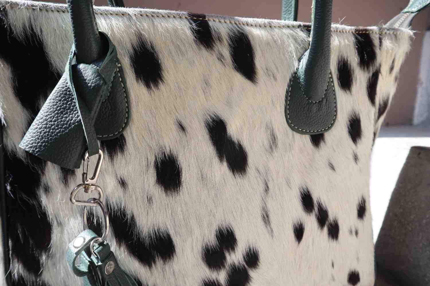 Cowhide Tote handbag