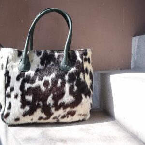 Cowhide Fine Tote Bag – Stylish Large Handbag for Women