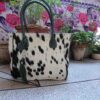 Cowhide Tote handbag