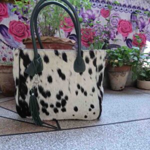 Cowhide Tote handbag