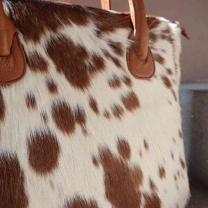 Cowhide Fine Tote Bag – Stylish Large Handbag for Women