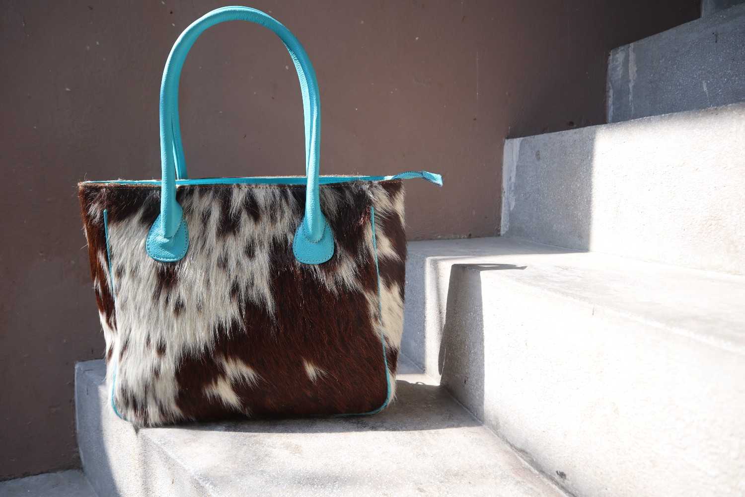 Cowhide Tote handbag